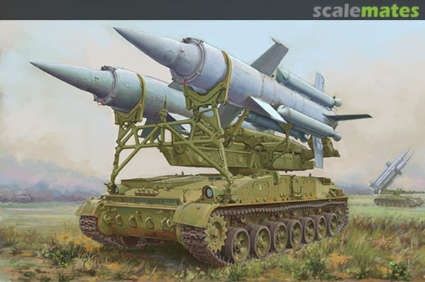 07178 1/72 Soviet 2K11A TEL with 9M8M Missile KrugaSA4 Ganef Plastic Model Kit