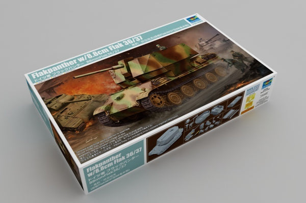 09531 1/35 Flakpanther with 8.8cm Flak 36/37 Plastic Model Kit