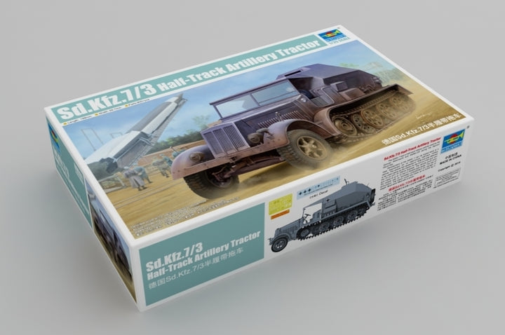 Trumpeter - Trumpeter 09537 1/35 Sd.Kfz.7/3 Half-Track Artillery Tractor Plastic Model Kit