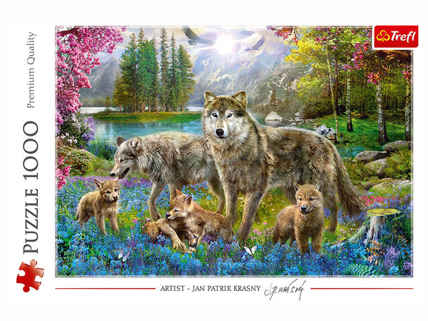 1000pc Lupine Family