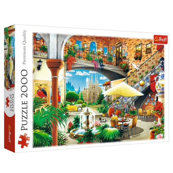 2000pc Vista of Barcelona