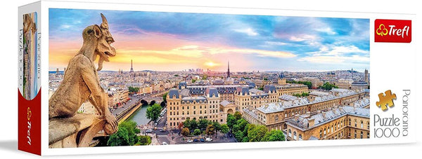 1000pc View from the Cathedral of NotreDame de Paris Panorama