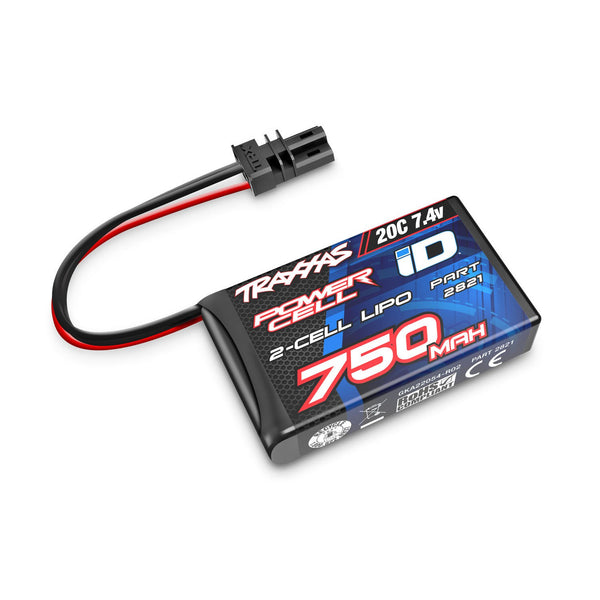 750Mah 7.4V 2Cell 20C Lipo Battery