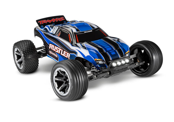 Rustler RTR with XL5 ESC and LED  Blue