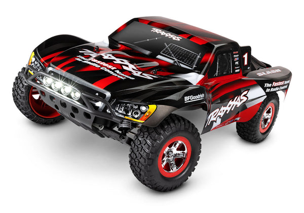 Slash Brushed 2WD Short Course with LED  Red