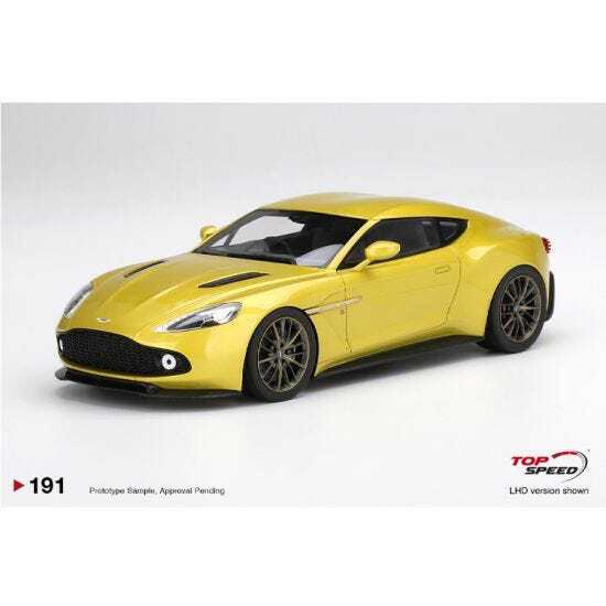 1/18 Aston Martin Vanquish Zagato Cosmopolitan Yellow