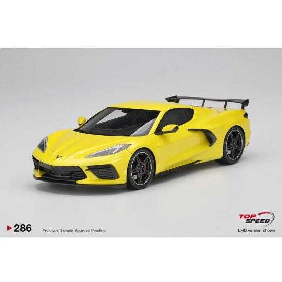 1/18 Chevrolet Corvette Stingray C8 2020 Accelerate Yellow Metallic