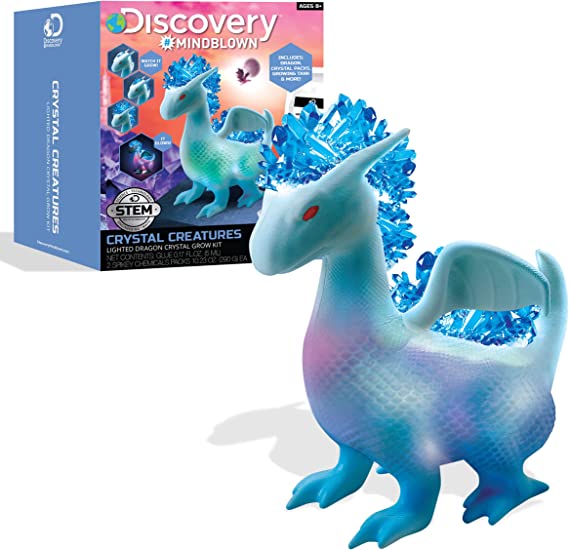 Mindblown Crystal Growing Creature LED Dragon