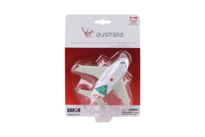 Toytech - Virgin Australia Pullback with Light & Sound