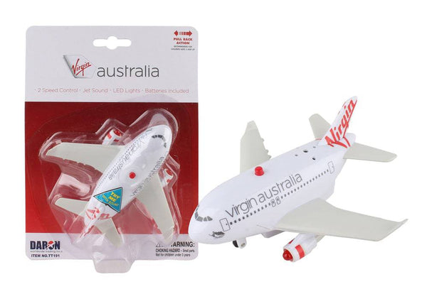 Toytech - Virgin Australia Pullback with Light & Sound