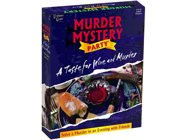 Murder Mystery Party  A Taste for Wine and Murder