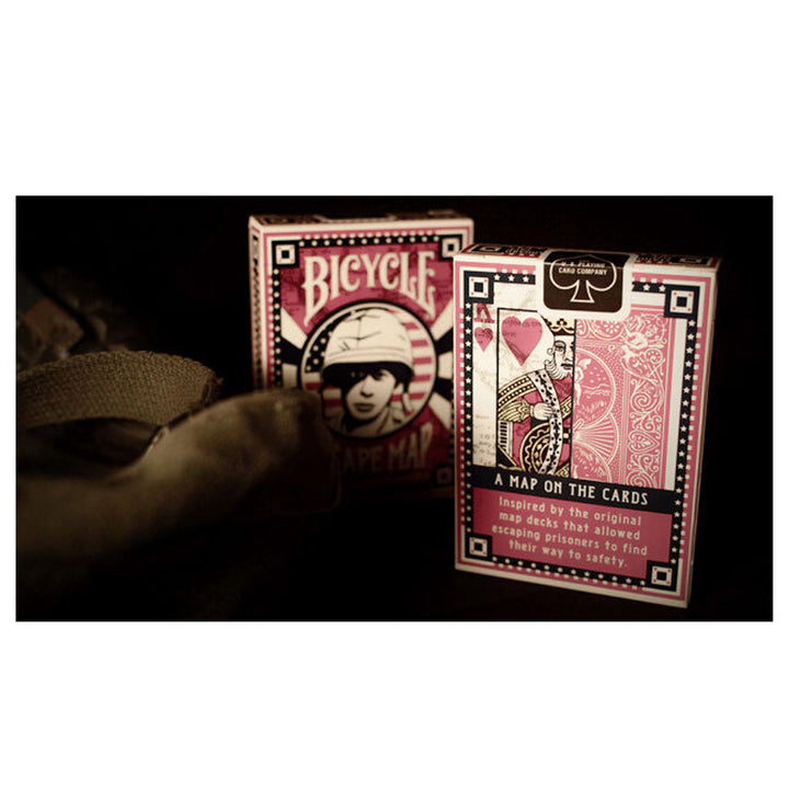 Bicycle - Bicycle Poker Escape Map Cards