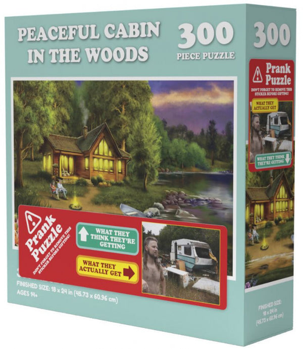 Doing Things Cabin Prank Puzzle 300 pieces