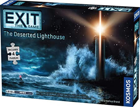 Exit the Game The Deserted Lighthouse Jigsaw Puzzle and Game