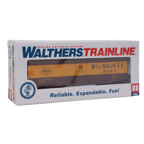 HO Trainline Box Car Milwaukee Road 8491