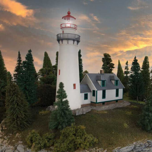 HO Eagle Point Lighthouse LED Flashing