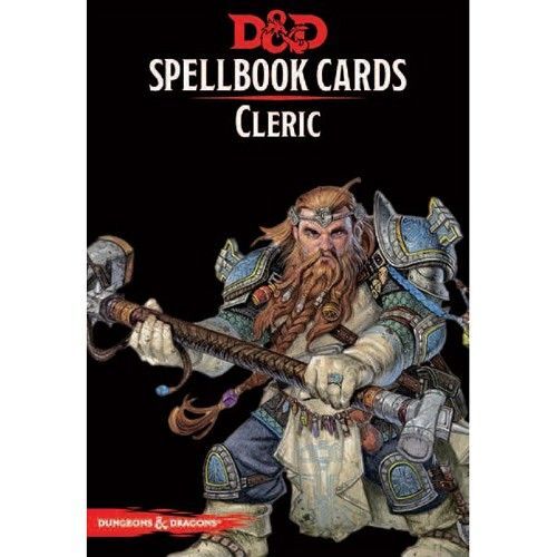 D&D Spellbook Cards: Cleric Deck  Revised 2017 Edition