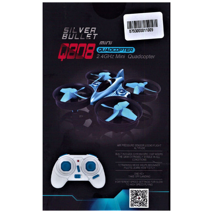 WL Toys - Q808 Silver Bullet Mini Drone with Shrouded Props