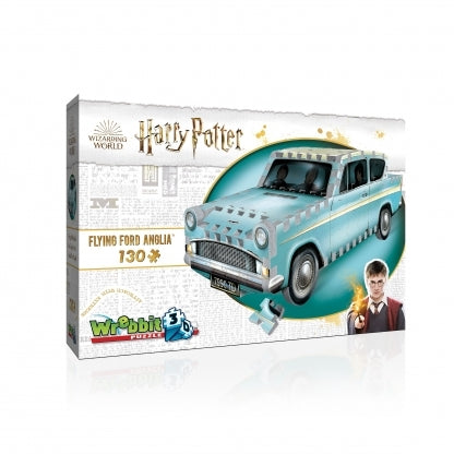 130pc 3D Harry Potter  Flying Ford Anglia