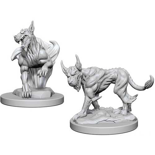 D&D Nolzurs Marvelous Unpainted Miniatures: Blink Dogs