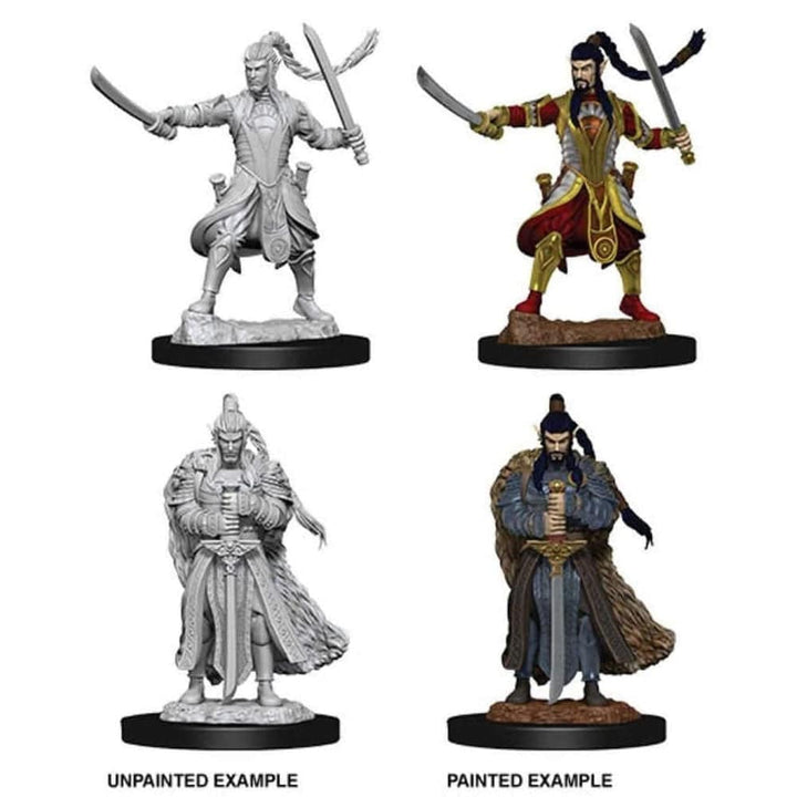 WizKids - D&D Unpainted Male Elf Paladin  Dungeons & Dragons Nolzur's Marvelous Miniatures