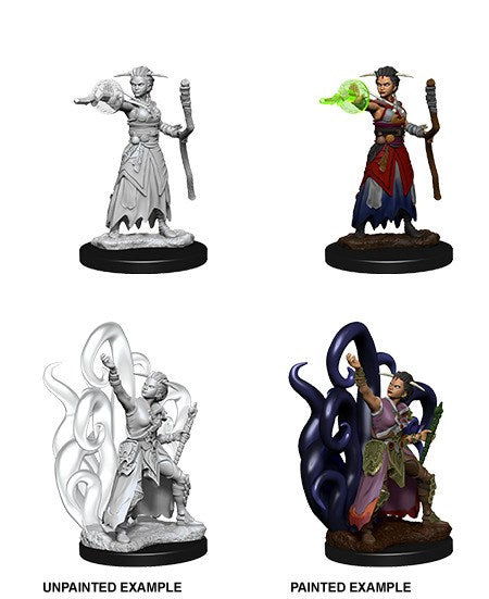 D&D Nolzurs Marvelous Unpainted Miniatures: Female Human Warlock