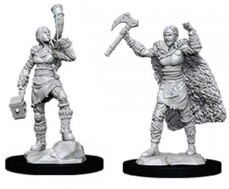 D&D Nolzurs Marvelous Unpainted Miniatures: Female Human Barbarian