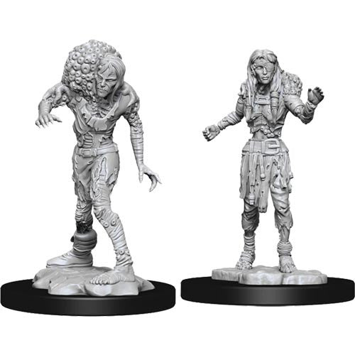 D&D Nolzurs Marvelous Unpainted Miniatures: Drowned Assassin and Drowned Asetic