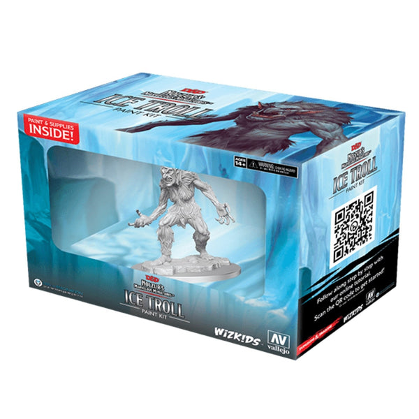 D&D Nolzur's Marvelous Unpainted Miniatures: Ice Troll - Paint Kit