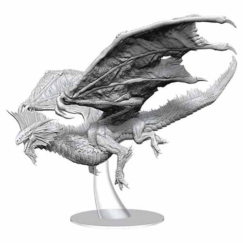 D&D Nolzurs Marvelous Miniatures: Adult Silver Dragon