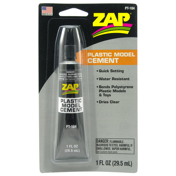 PT104 1oz Plastic Model Cement with Tip