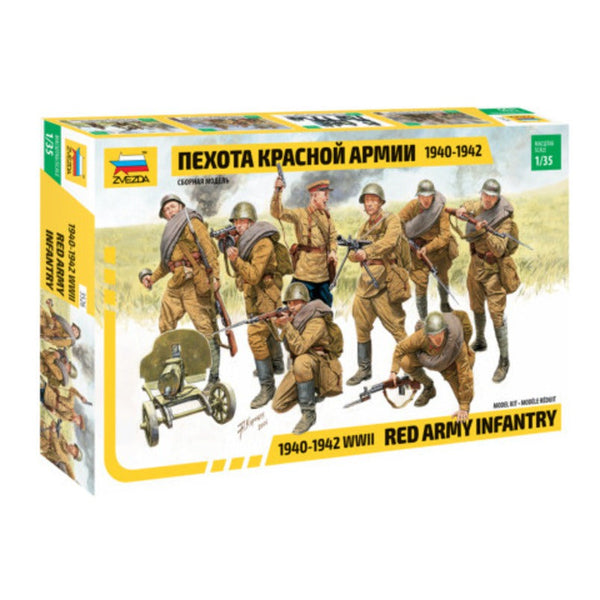 1/35 Red Army Infantry 19401942 WWII  Plastic Model Kit