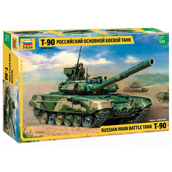 1/35 Russian Main Battle Tank (MBT) T90  Plastic Model Kit