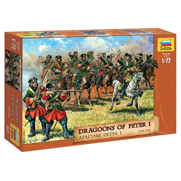 1/72 Dragoons of Peter I The Great (17011721)  Plastic Model Kit