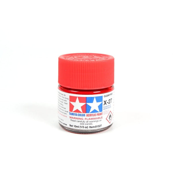 Acrylic Gloss Clear Red 10ml