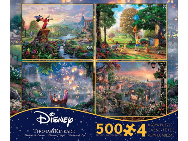 500pc Kinkade Disney  4in1 S2