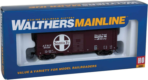 HO 40Modnised 1948 AAR Box Car ATSF