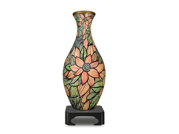 3D Vase  Seamless flowers