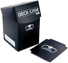 Deck Case 100+ Standard Size Black Deck Box