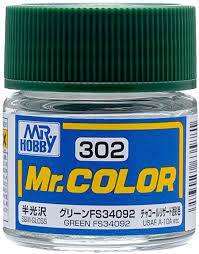 Aqueous SemiGloss Green FS34092