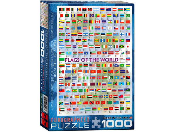 1000pc Flags of the World