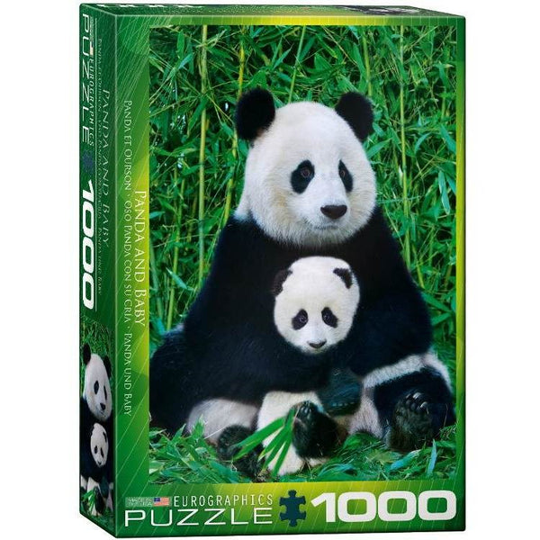 1000pc Panda and Baby