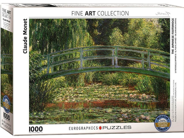 1000pc Monet Japanese Footbridge