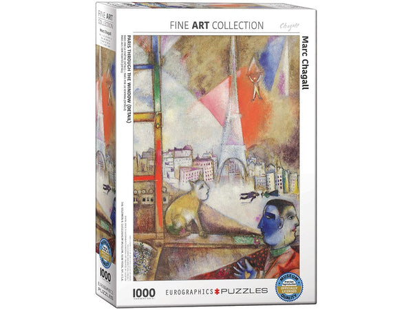 1000pc Chagall Paris Through Window