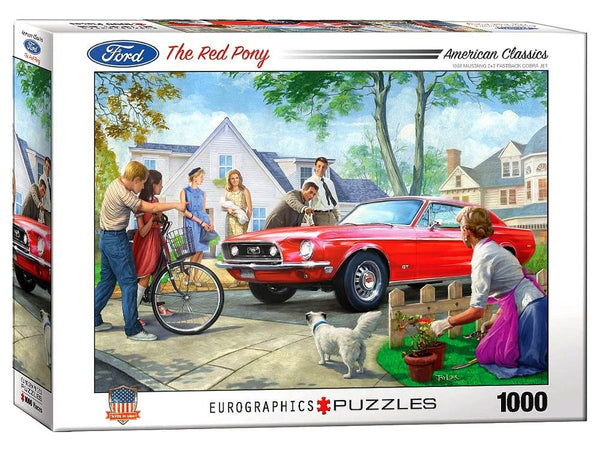 1000pc American Classics Red Pony