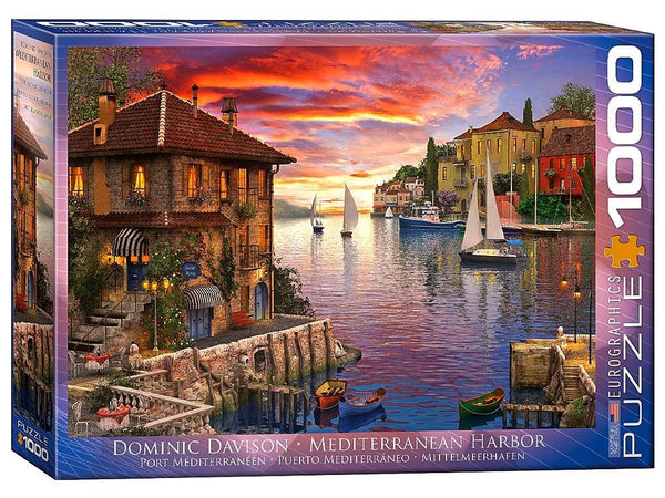 1000pc Mediterranean Harbor