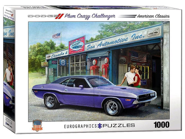 1000pc Plum Crazy Dodge Challenger