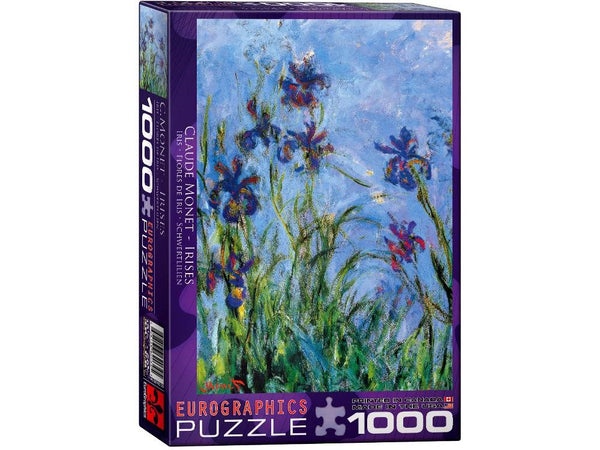 1000pc Monet Irises