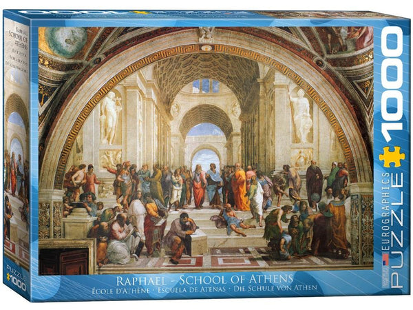 1000pc Raphael School of Athens