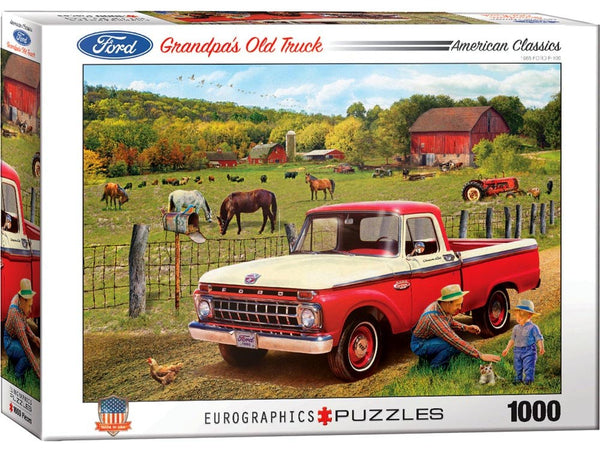 1000pc Grandpas Old Ford Truck